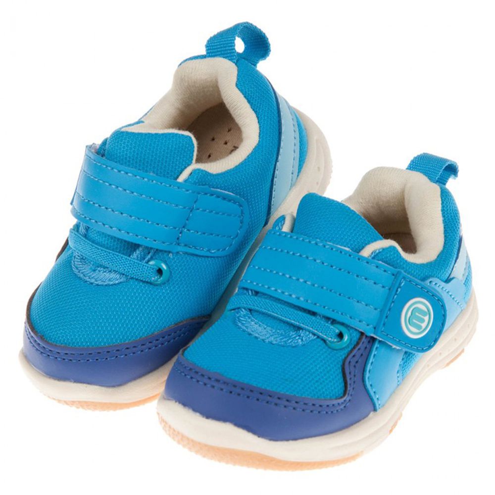 BABYVIEW - BABYVIEW活潑寶寶藍色透氣防滑寶寶學步鞋