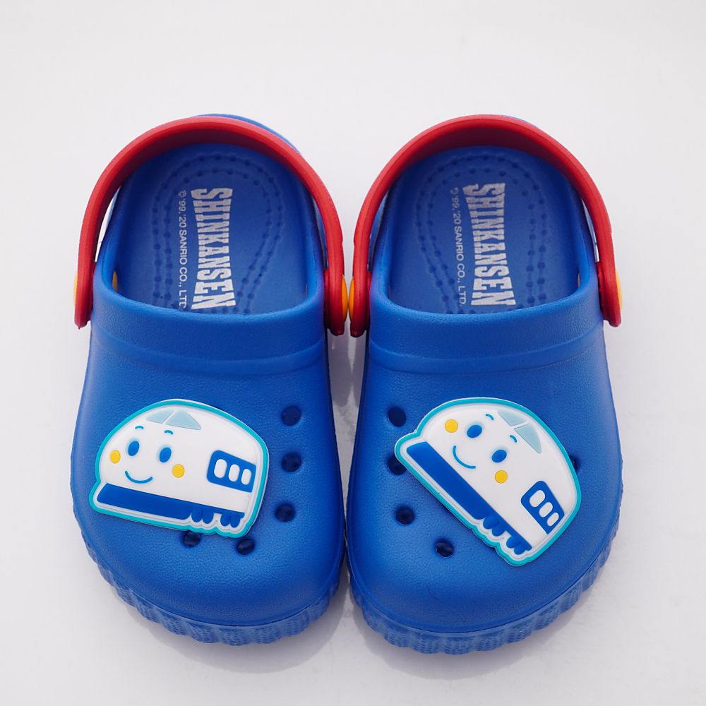 HELLO KITTY - 新幹線休閒拖鞋款821420系列(中小童段)-藍