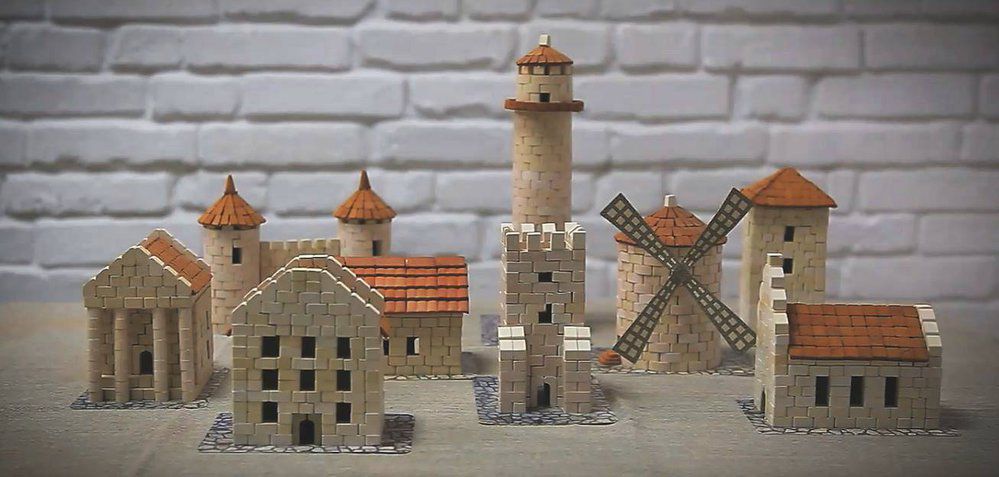 親手蓋世界名建築！歐洲 WISE ELK【陶瓷磚】