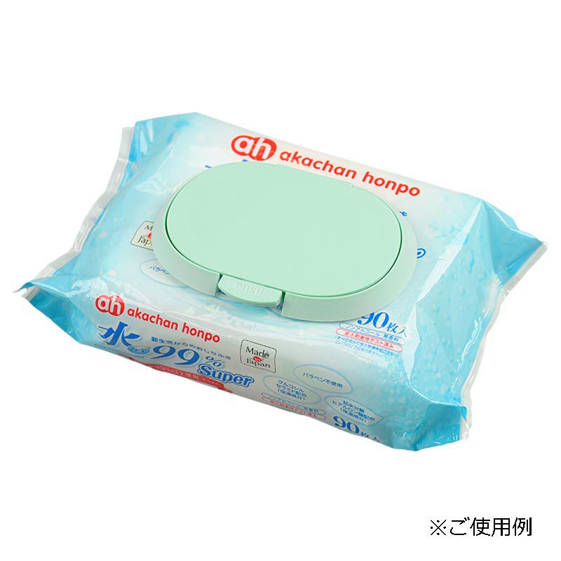 akachan honpo - FUTAP按壓式濕紙巾蓋Plus-藍色