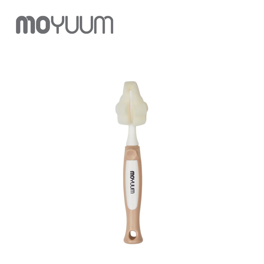 奶嘴海綿刷 2入組-米色