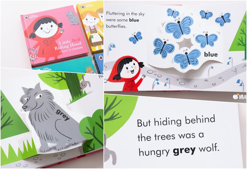 【Pop-Up立體童話】看故事學英文單字、顏色、數字、相反詞