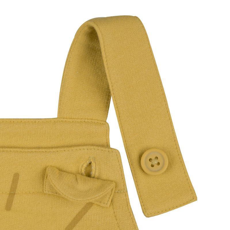 akachan honpo - 吊帶褲-動物-淺卡其色