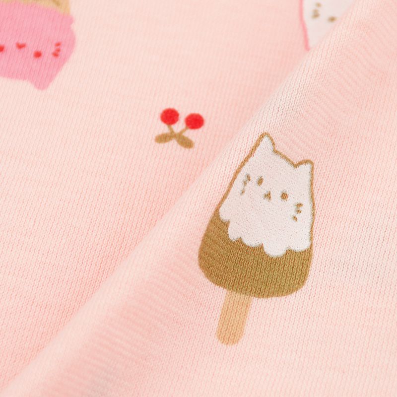 akachan honpo - 家居服3件組-粉紅色