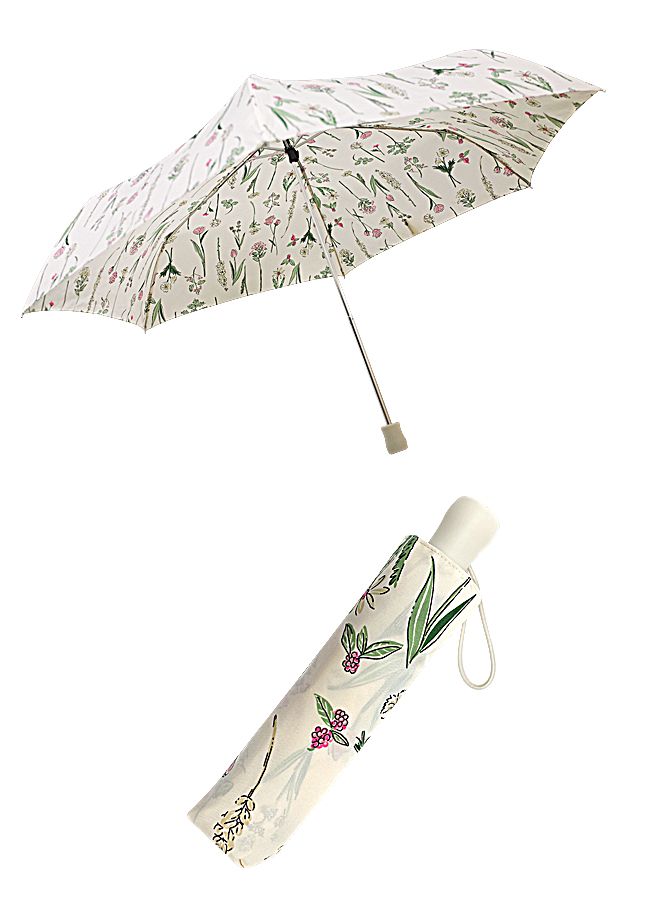 Rainstory - 抗UV手開輕細口紅傘-彩繪花漾-225g