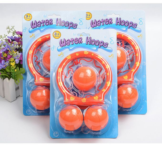 Vanibaby - 浴室投籃遊戲 洗澡玩具(一籃三球)