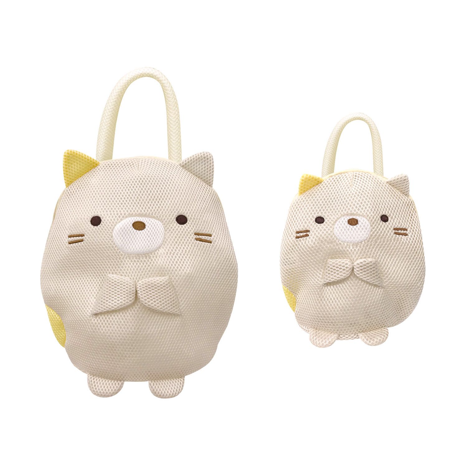 日本千趣會 - 角落生物提袋式洗衣袋-貓咪