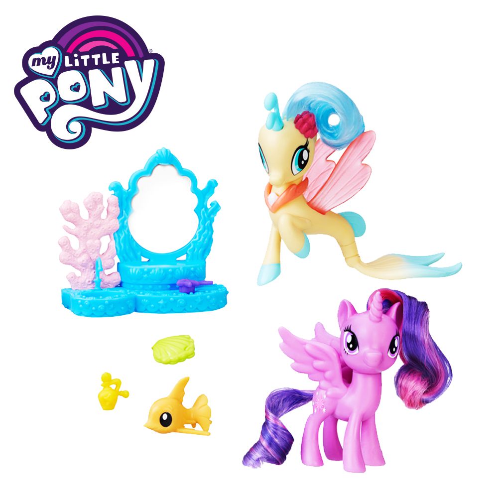 Hasbro 孩之寶 - (紫悅公主與天星公主)彩虹小馬公主與好朋友系列