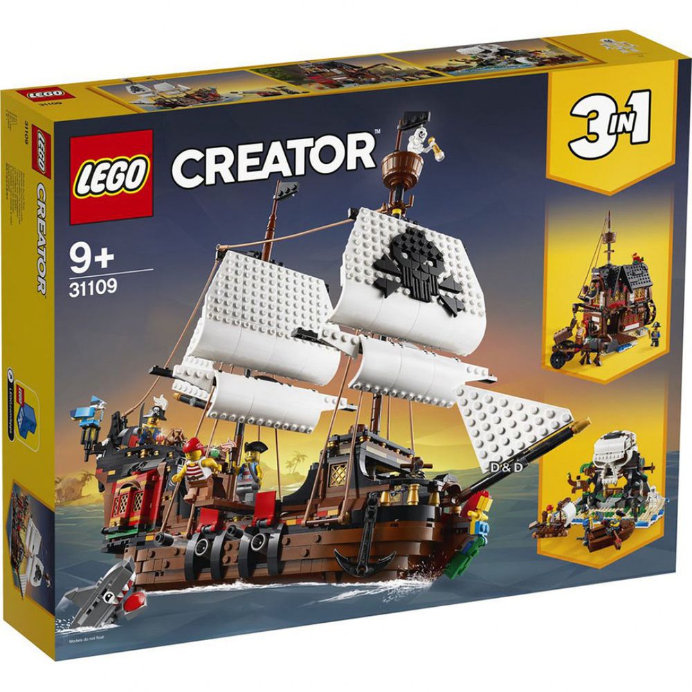 樂高 LEGO - 樂高積木 LEGO《 LT31109 》創意大師 Creator 系列 - 海盜船-1264pcs