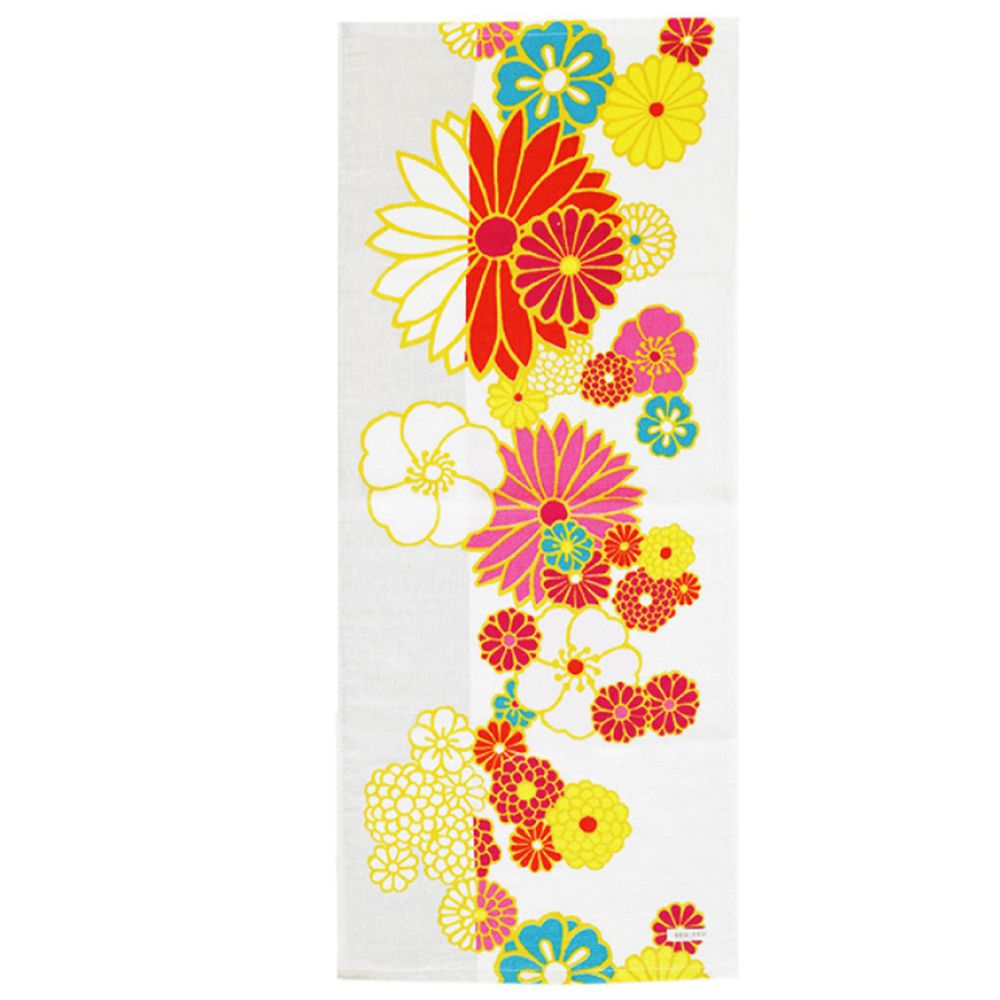 日本代購 - 【SOU·SOU】日本製今治純棉長毛巾-金襴緞子 (34x80cm)