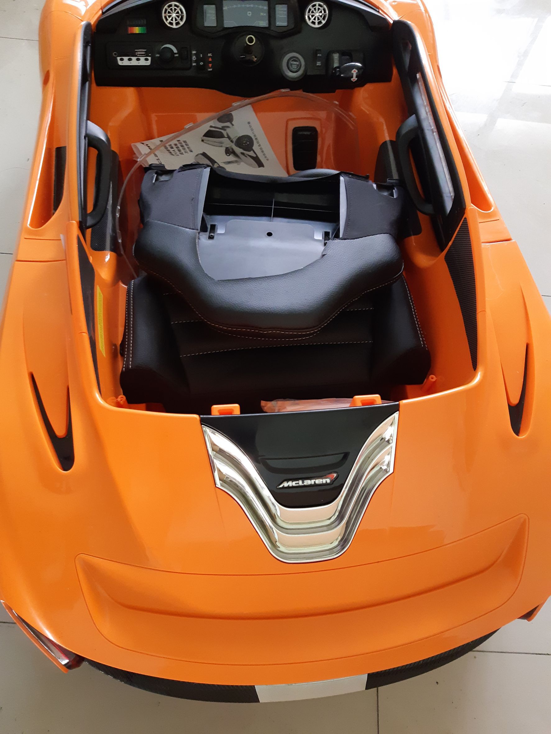 親親 Ching Ching - 福利品-麥拉倫兒 童超跑電動車(原廠授權) RT-672-橘色