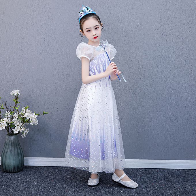 冰雪女王白紗洋裝