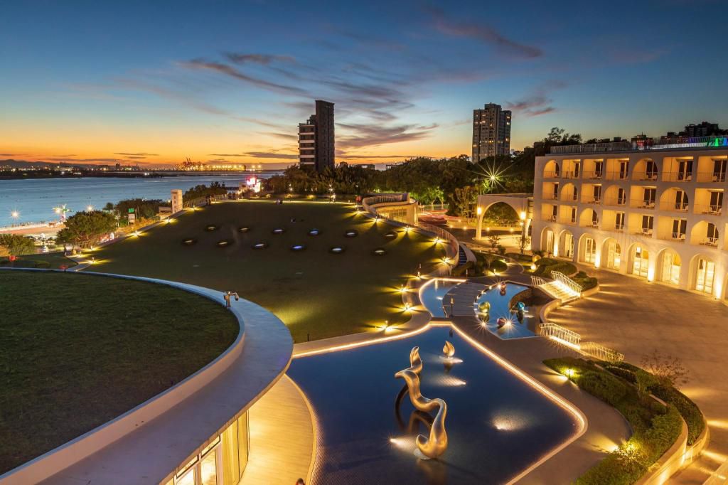 淡水河景第一排【將捷金鬱金香酒店】超值家庭專案