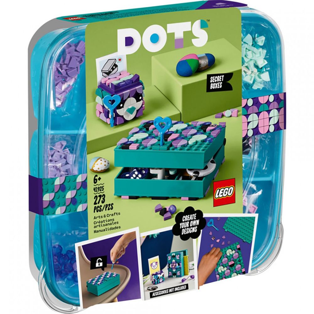 樂高 LEGO - 樂高積木 LEGO《 LT41925 》DOTS 系列 豆豆手環 - 豆豆秘密寶盒-273pcs