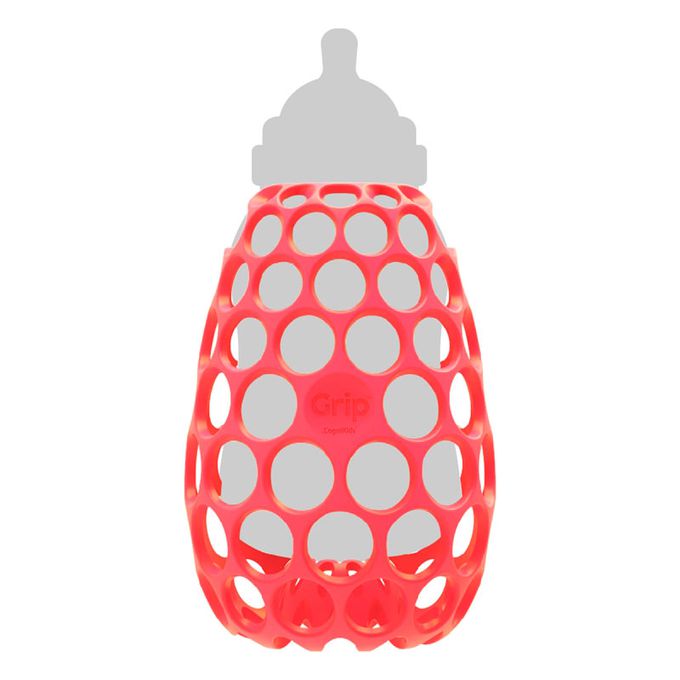 akachan honpo - CogniKids奶瓶用洞洞套-玫瑰紅色