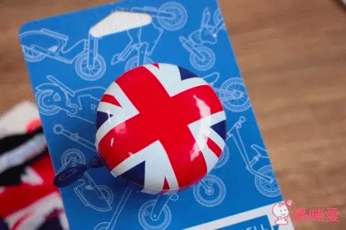 英國 Kiddimoto - 車用鈴鐺-時尚英倫 ((僅適用於金屬平衡車))