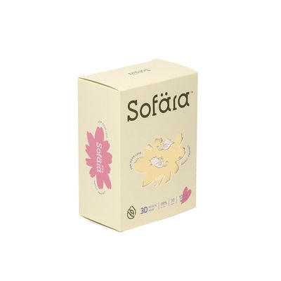 舒芙氧Sofära - 幼童3D空氣口罩-搗蛋貓款-3-6歲適用-30入/盒