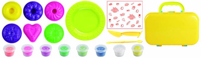 幼福文化 - 忍者兔手提盒小麥黏土：造型甜甜圈