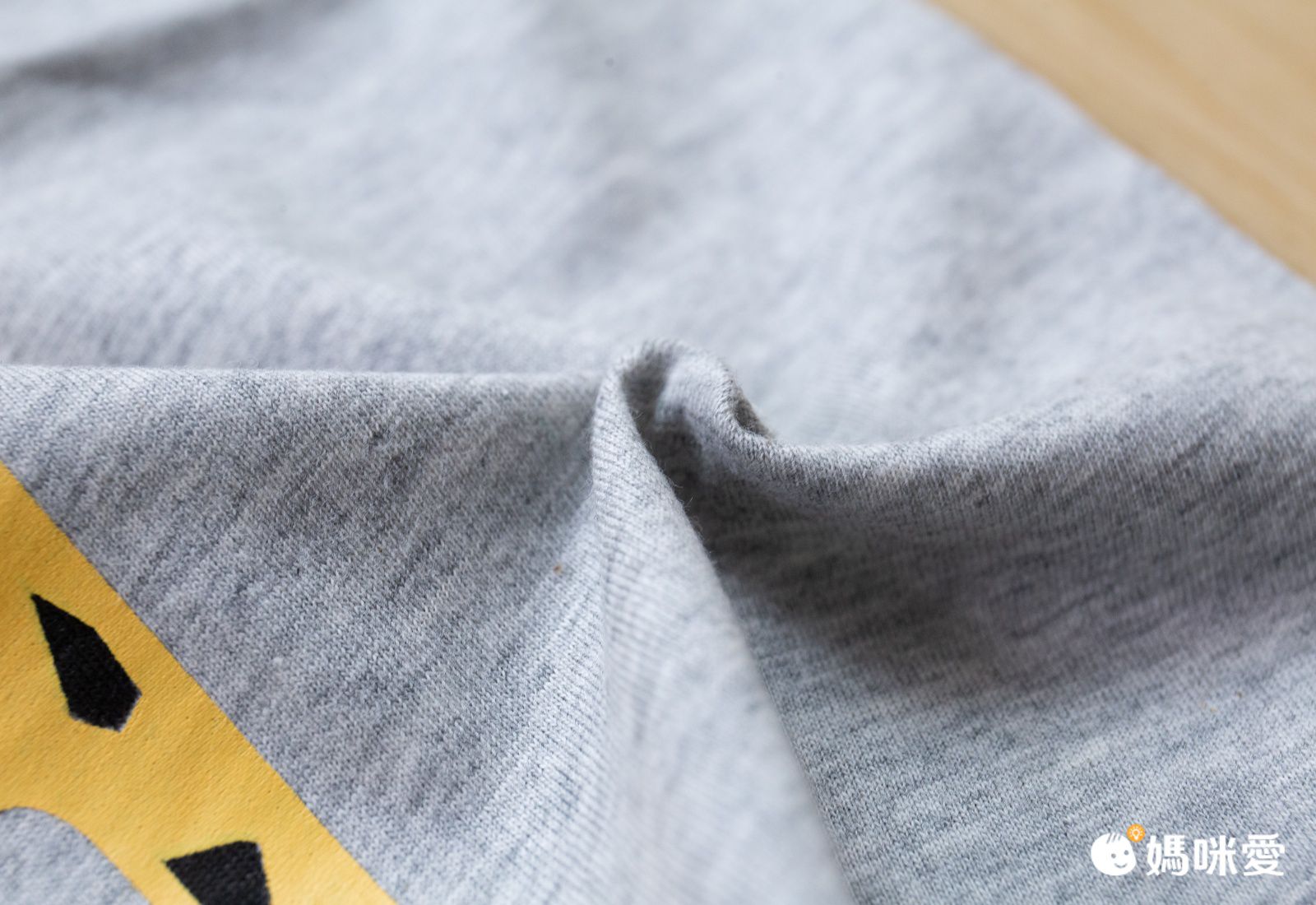 純棉短袖上衣-逗趣恐龍-花灰色