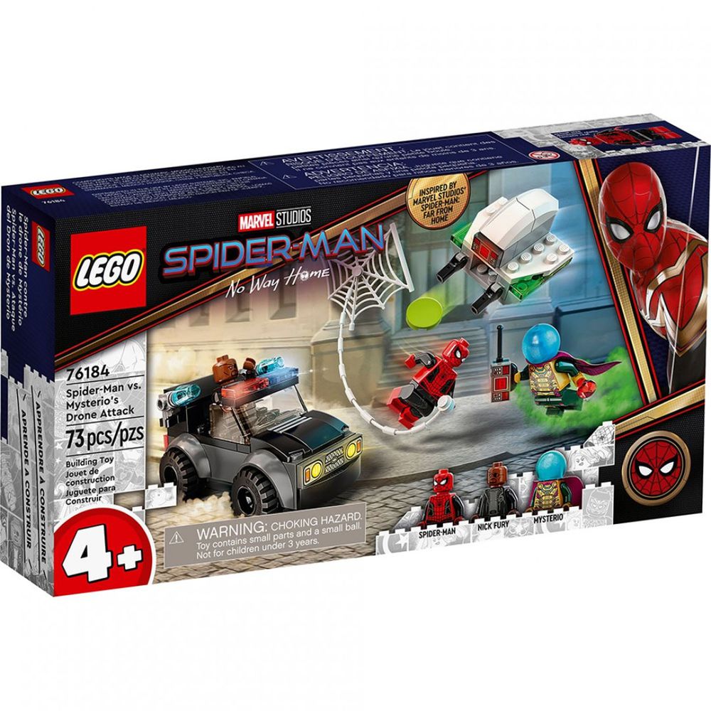 樂高 LEGO - 樂高積木 LEGO《LT76184》SUPER HEROES 超級英雄系列 - Spider-Man vs. Mysterio"s Drone Attack-73pcs