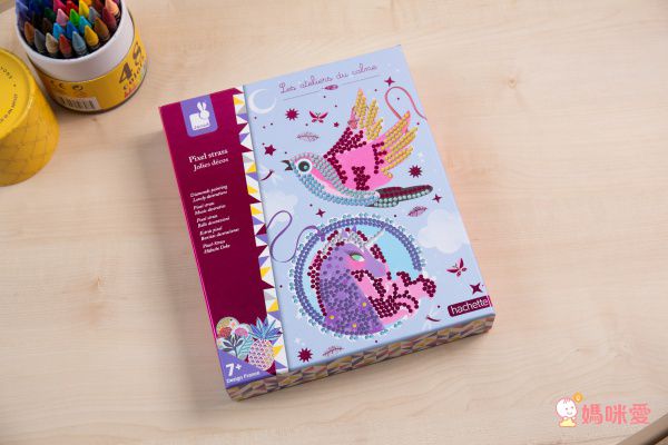 法式木質串珠 DIY【Janod】串珠手鍊、水晶貼畫、刮畫動物面具