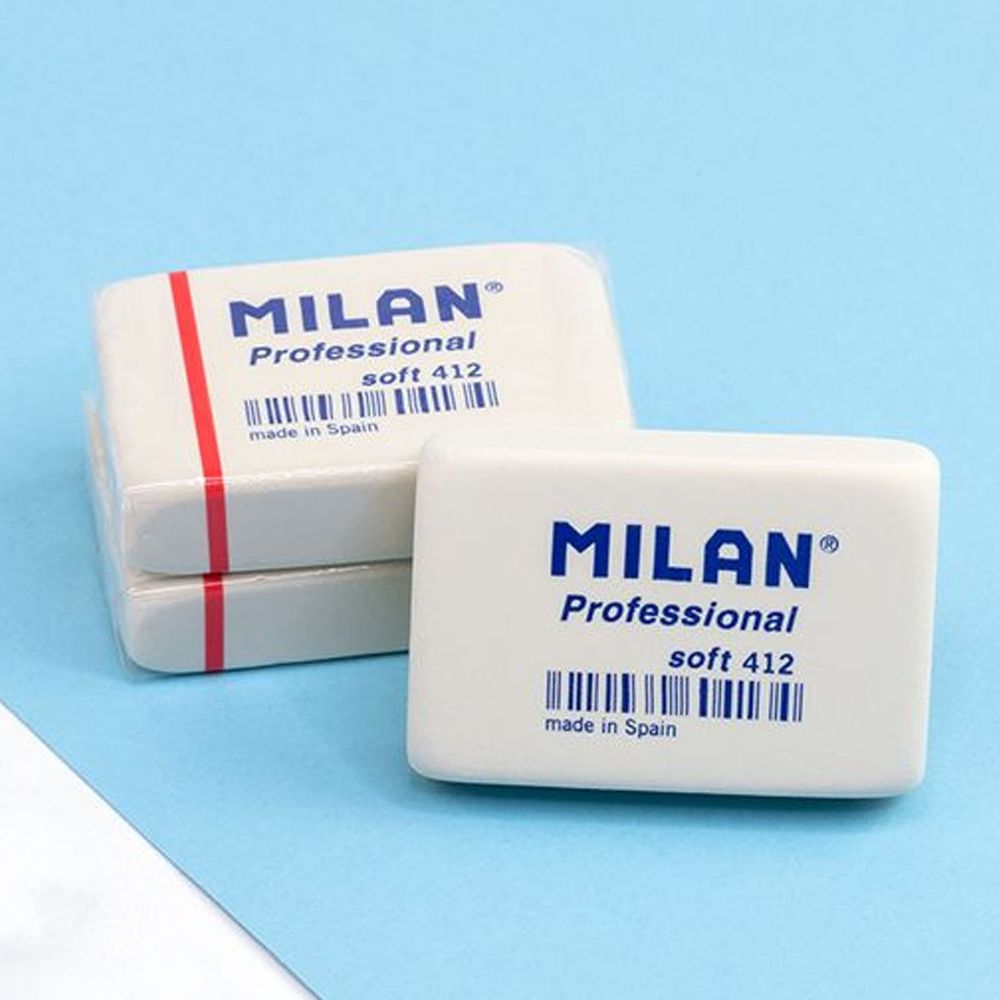 MILAN - 經典暢銷橡皮擦412_3入