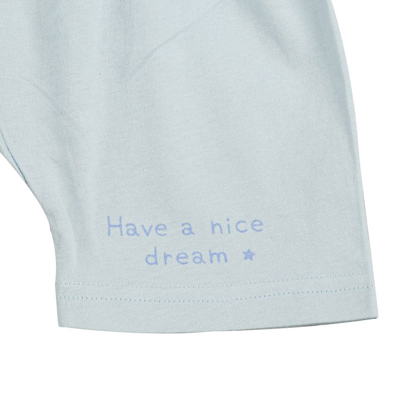 akachan honpo - 家居服附肚圍-汽車-淺藍色