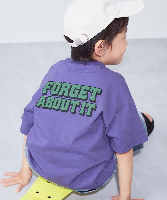 日本 devirock - 100%棉 定番印花短袖上衣-胸前logo-森林綠