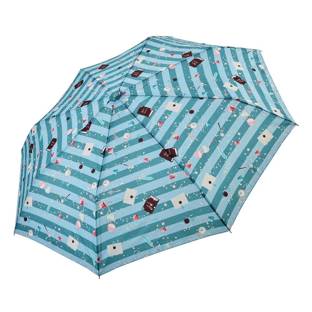 抗UV隨身自動傘-夢幻派對-315g