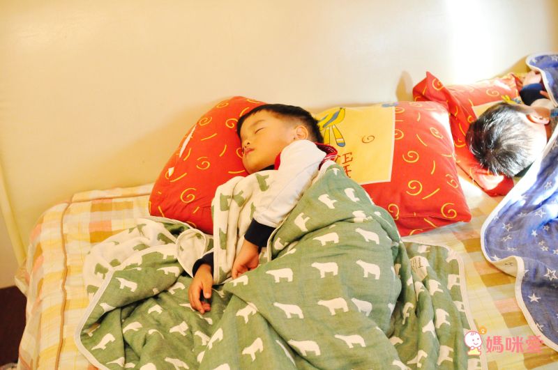 日本 Fuwara - 日本製三河木棉六重紗蓋毯-彩色蘑菇 (70x100cm)