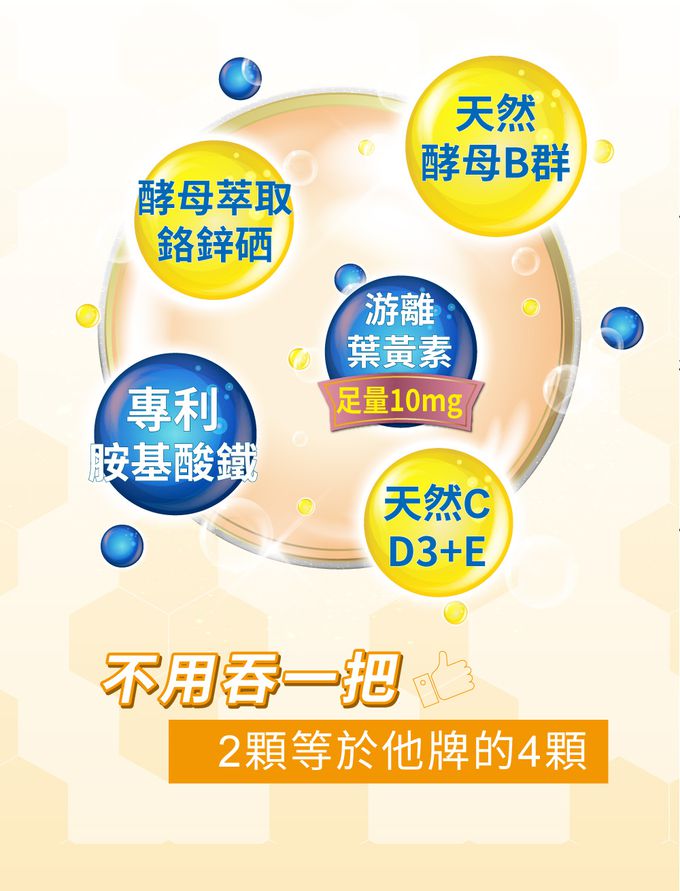 天然酵母B群+酵母萃取鉻鋅硒