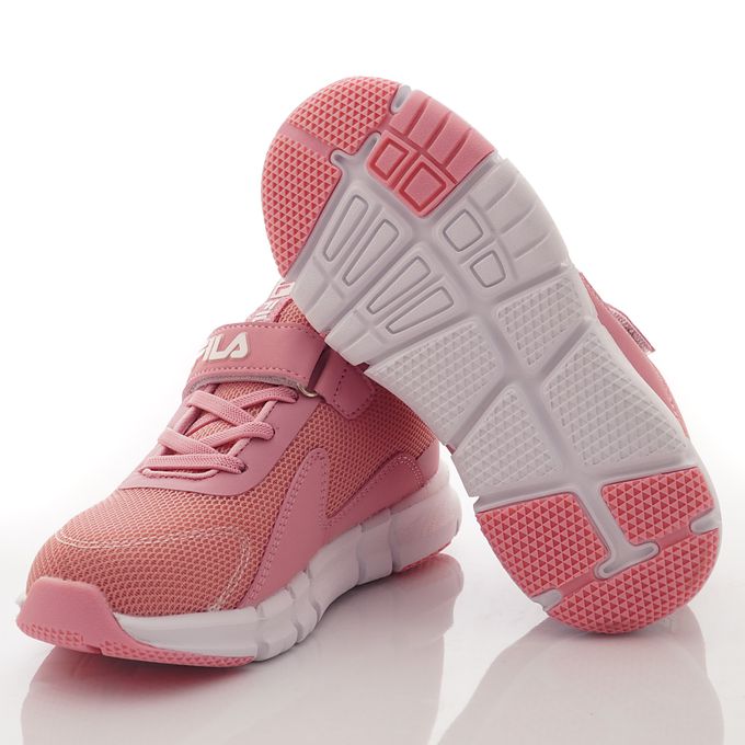 FILA - 輕量慢跑運動鞋(中大童段)-運動鞋-粉
