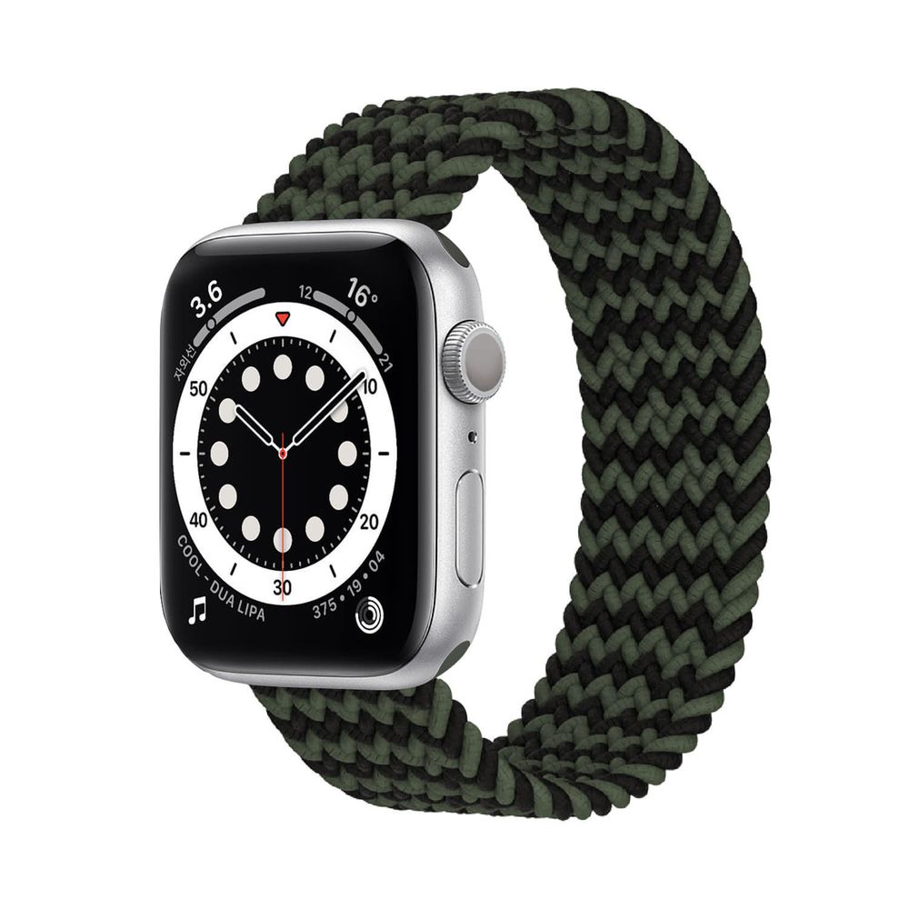 韓國 SHARON6 - Apple Watch 編織錶帶/運動型表環-波浪