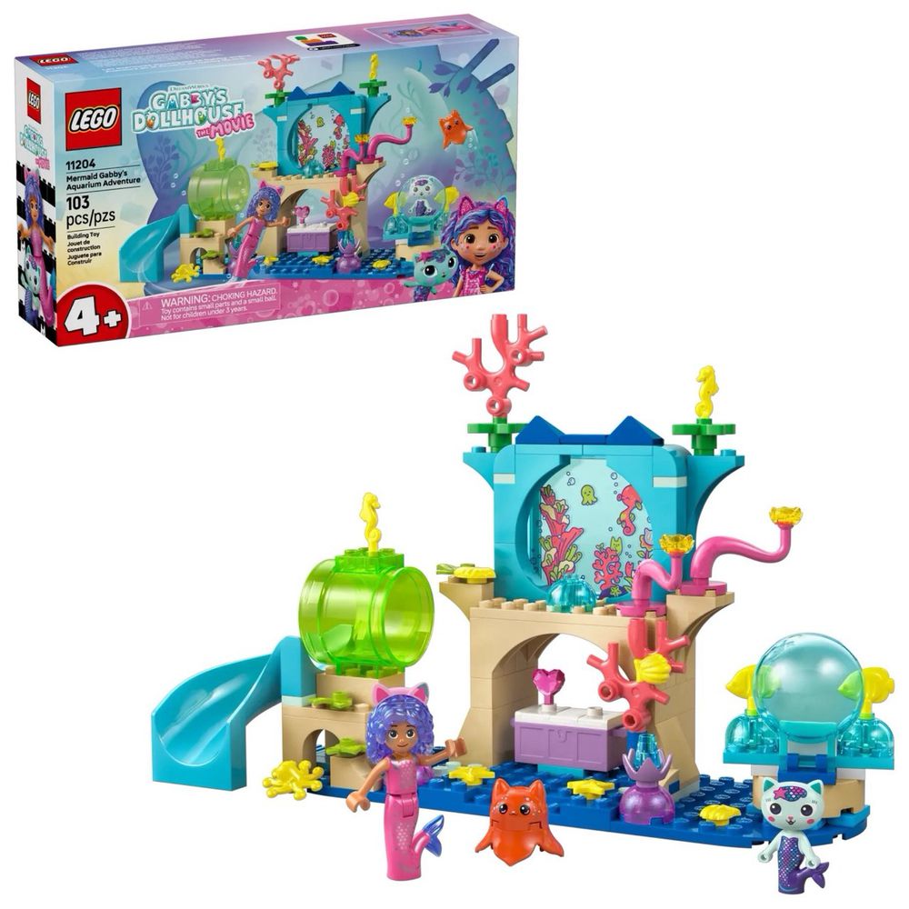 LEGO 11204 美人魚蓋比的水族箱冒險 Mermaid Gabby's Aquarium Adventure