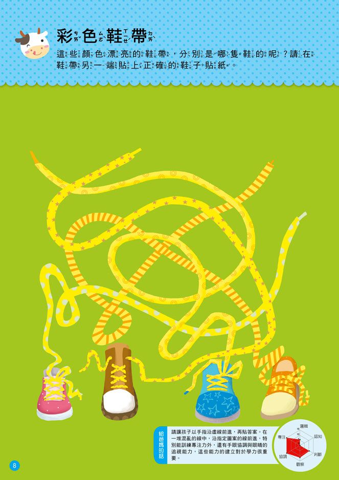 4歲專注力開發概念