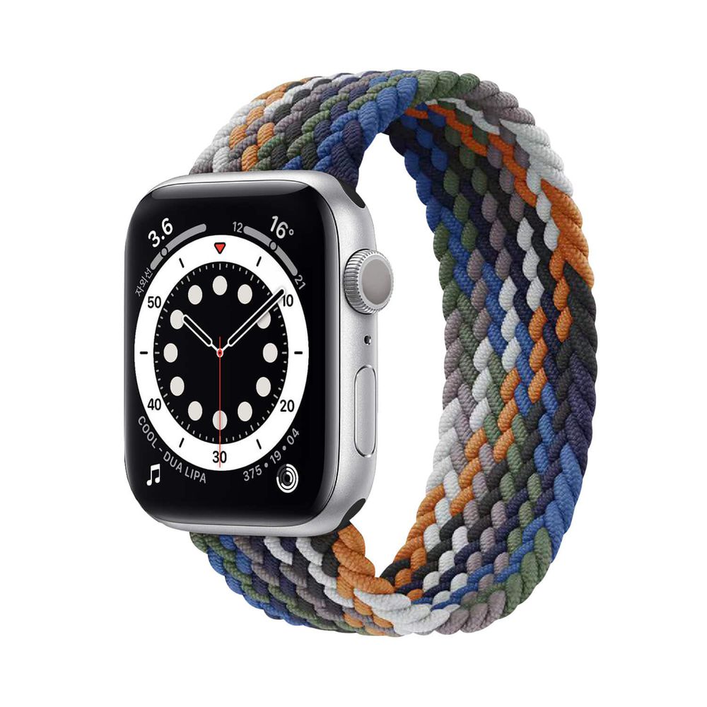 韓國 SHARON6 - Apple Watch 編織錶帶/運動型表環-彩色