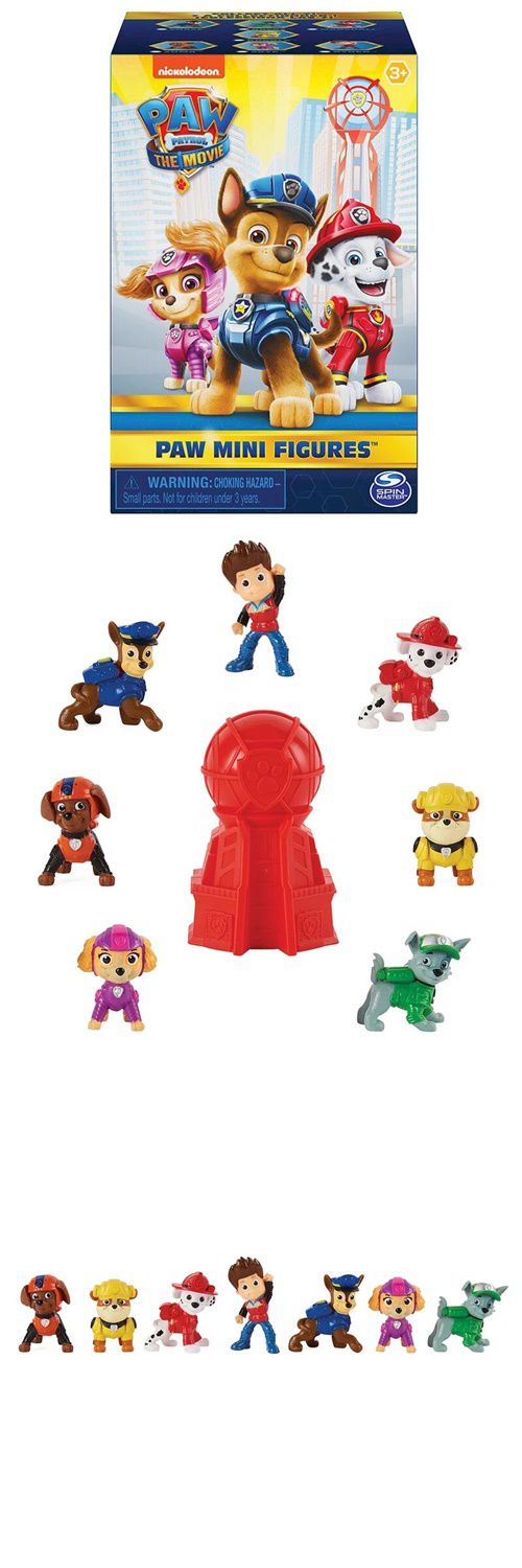 汪汪隊立大功 - 汪汪隊立大功- 電影版迷你人物-2入(盲盒隨機出貨)