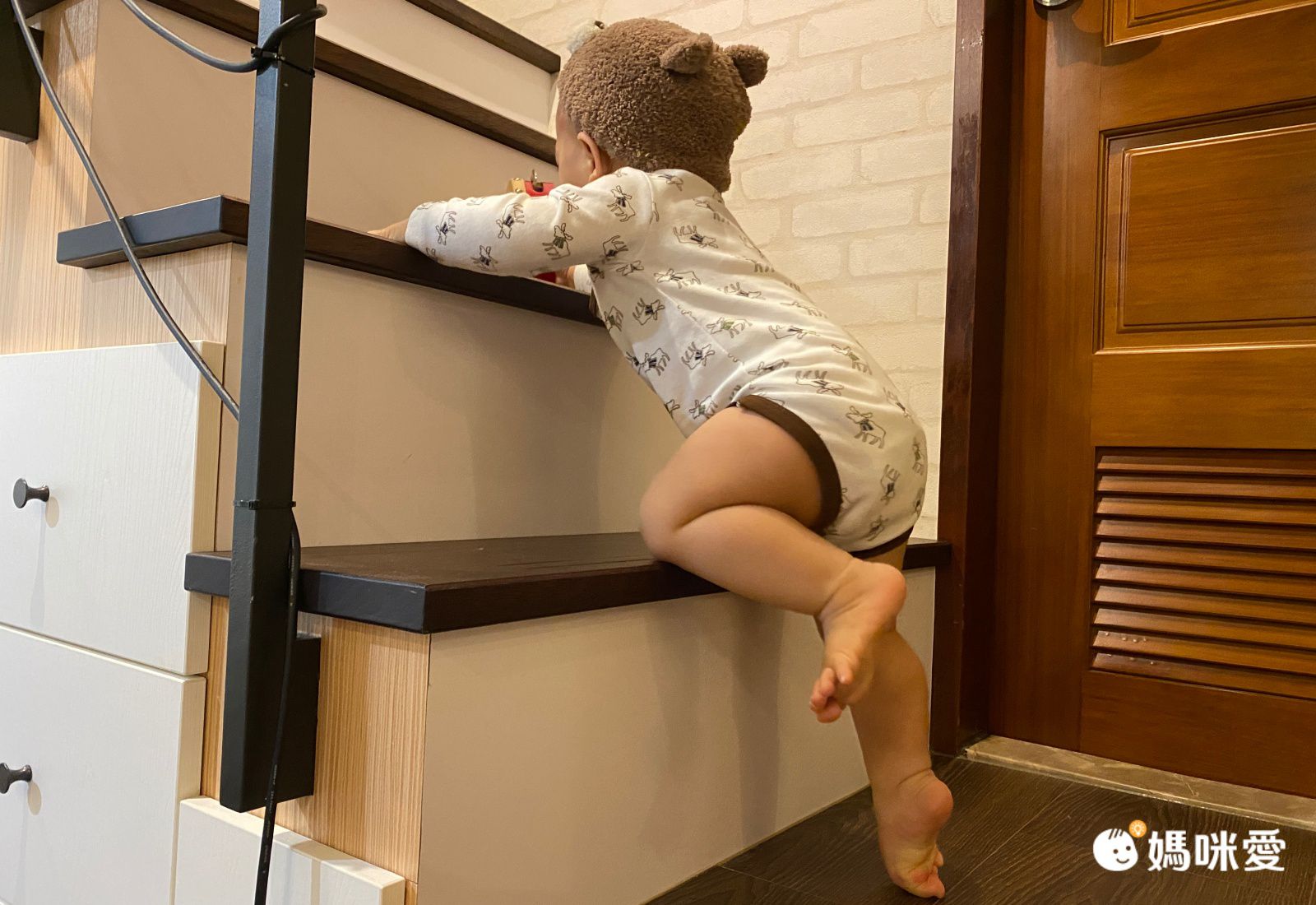 美國 Luvable Friends - 甜蜜寶貝嬰幼兒短袖包屁衣5件組-玫瑰花蝴蝶