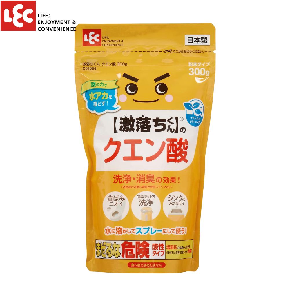 日本 LEC - 激落君檸檬酸粉末型清潔劑-300g