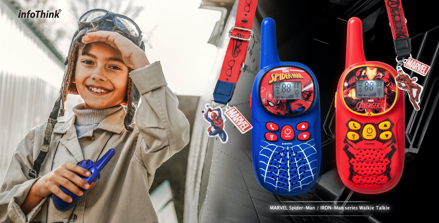 InfoThink - 漫威蜘蛛人系列對講機