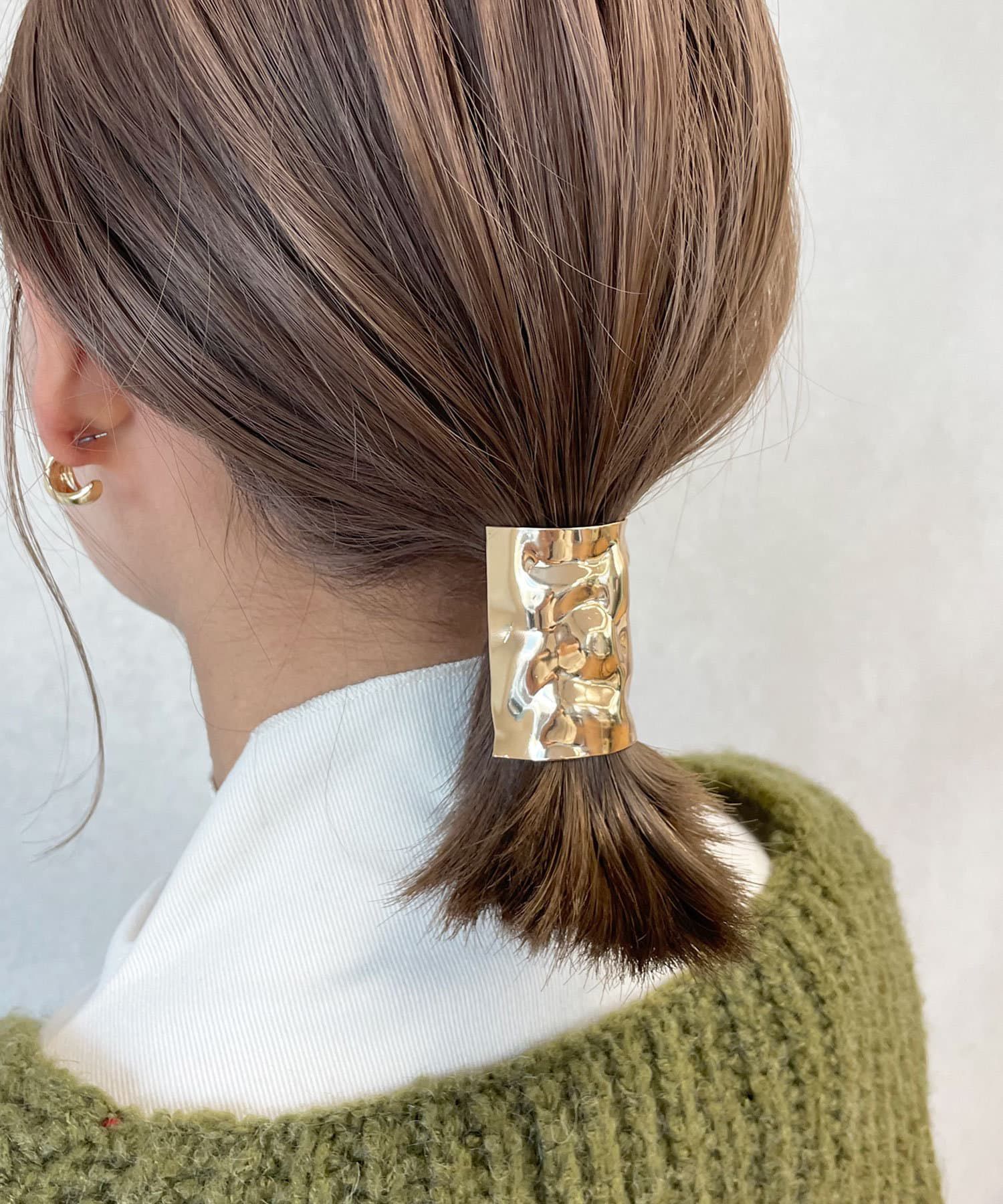 日本 Lattice - 法式優雅金屬髮叉-金