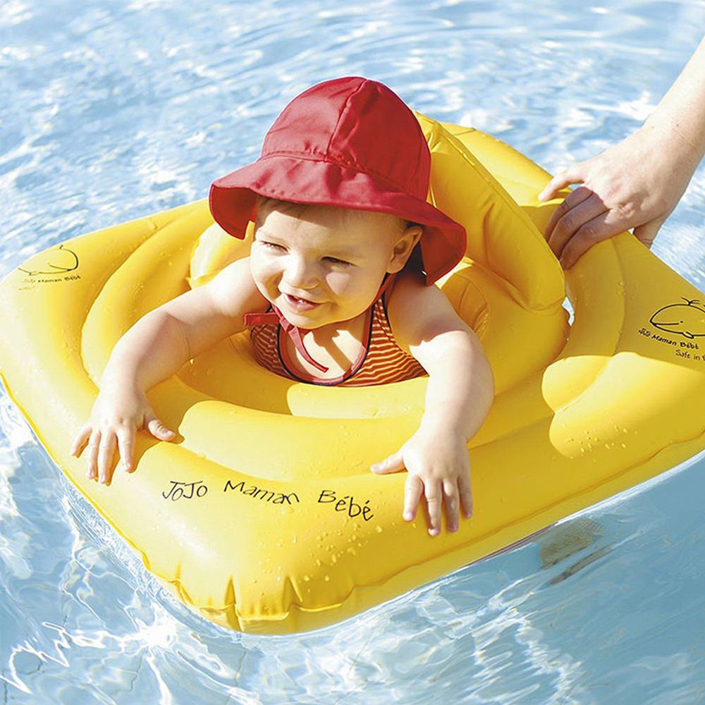英國 JoJo Maman BeBe - 嬰幼兒坐式游泳圈-鯨魚噴水