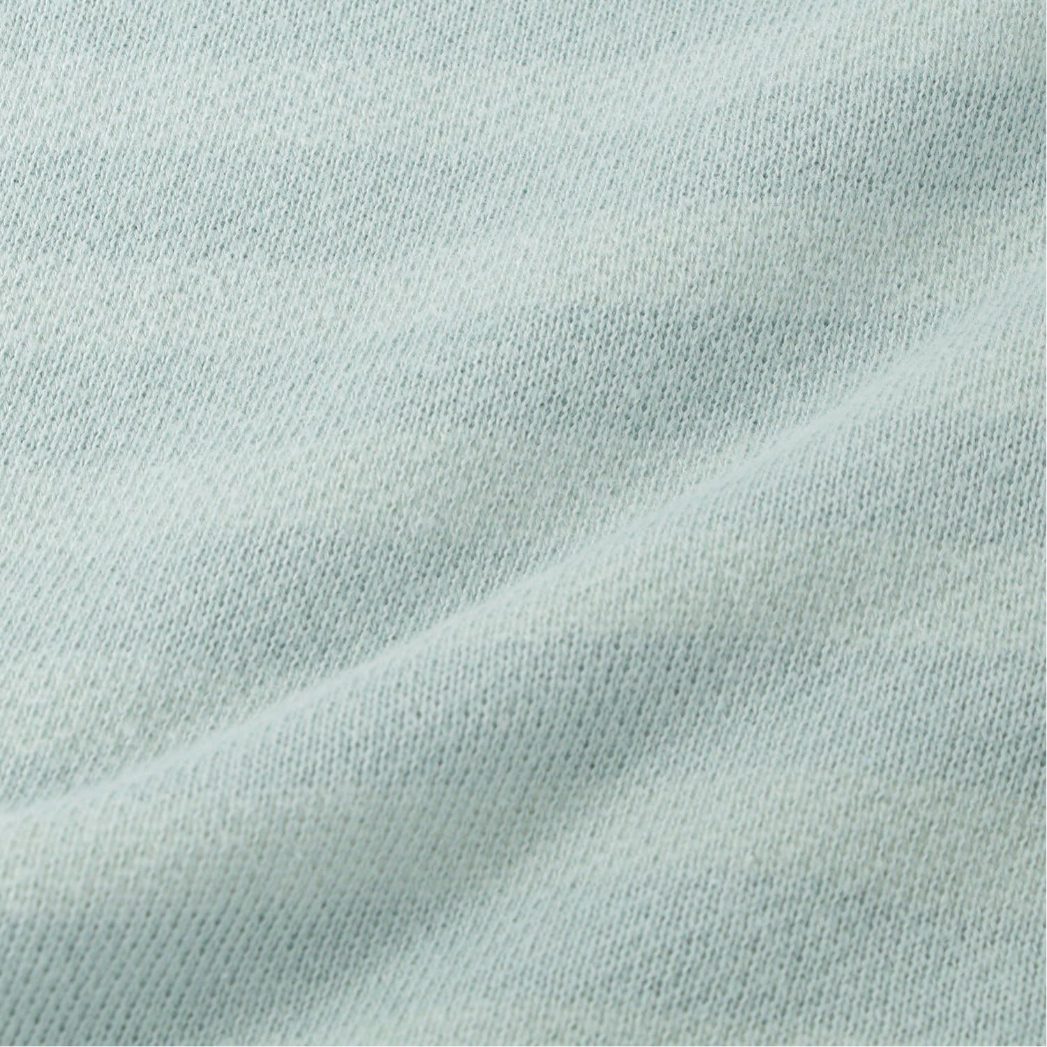 日本千趣會 - 史努比印花圓領長袖上衣-永遠的好友-條紋藍綠