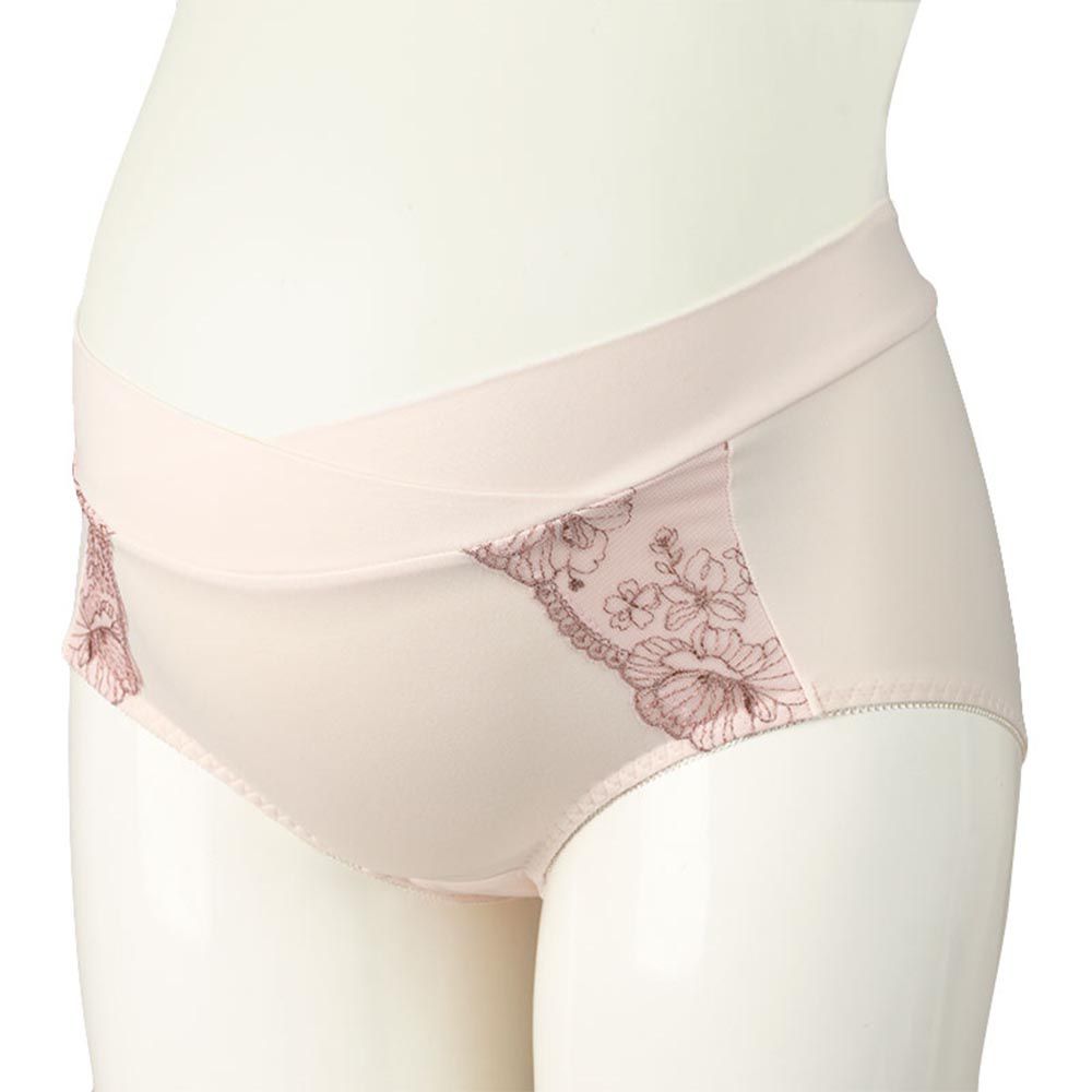 akachan honpo - 內褲 產後也可穿-側邊蕾絲-粉紅色