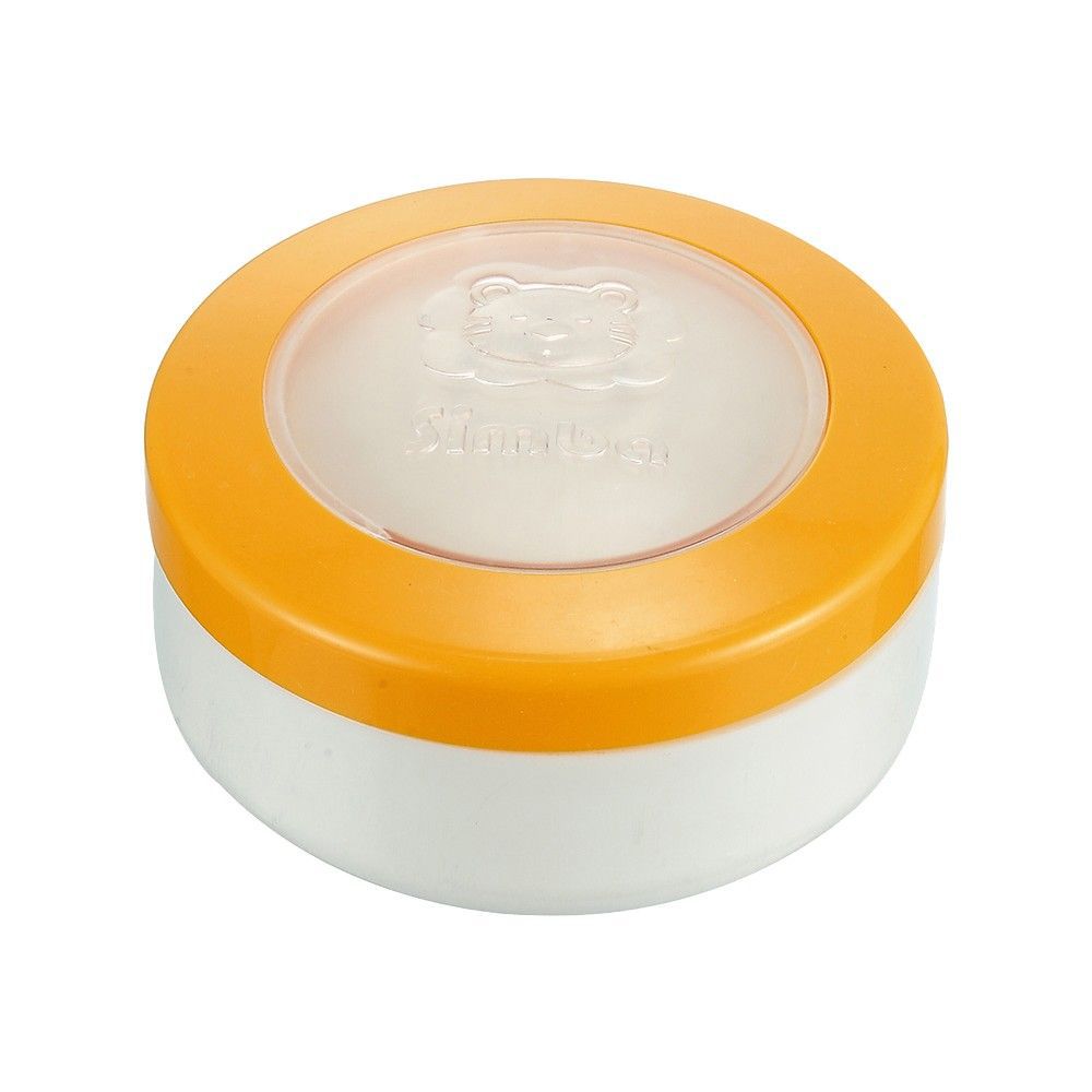Simba 小獅王辛巴 - 雙層造型粉撲盒-溫暖橘