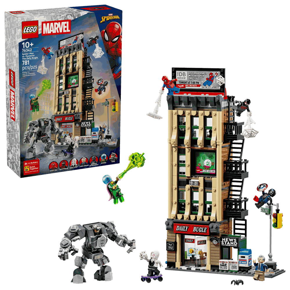 LEGO 76342 蜘蛛人大戰神秘法師：號角日報 Spider-Man vs. Mysterio : The Daily Bugle