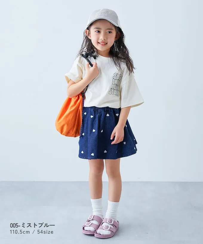 日本 devirock - 透氣網眼休閒卡車帽(可親子裝)-小花-紫羅蘭