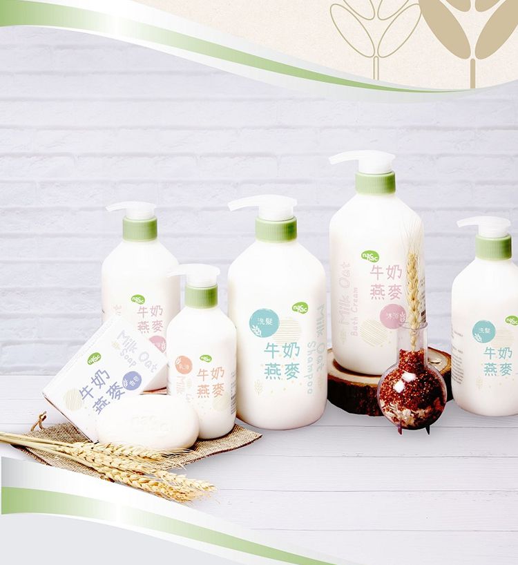 nac nac - 牛奶燕麥沐浴乳680ml