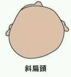 斜扁頭