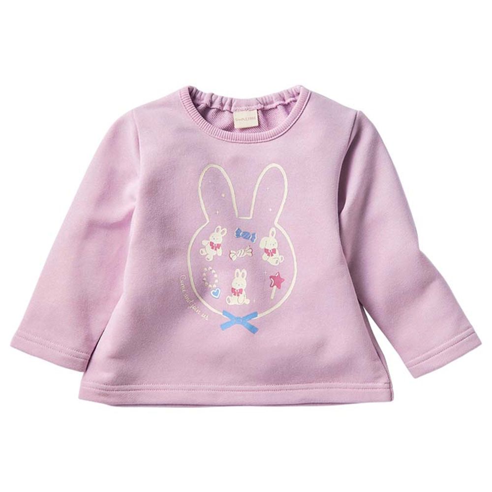 長袖休閒上衣-紫色